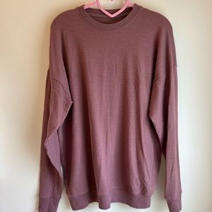 Alo Soho Pullover in Desert Rose